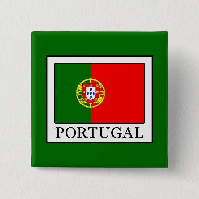 Badge Carré 5 Cm Portugal (Devant)