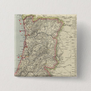 Badge Carré 5 Cm Portugal 5