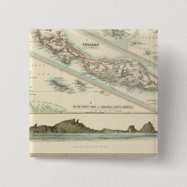 Badge Carré 5 Cm Possession hollandaise (Devant)