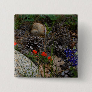 Badge Carré 5 Cm Potpourri