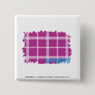 Badge Carré 5 Cm Pourpre 4 de plaid