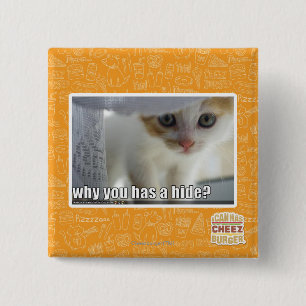 Badge Carré 5 Cm Pourquoi a-t-vous une peau ?