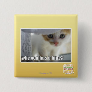 Badge Carré 5 Cm Pourquoi a-t-vous une peau ?