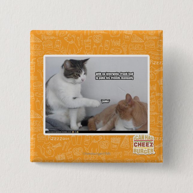 Badge Carré 5 Cm Poussée (Devant)