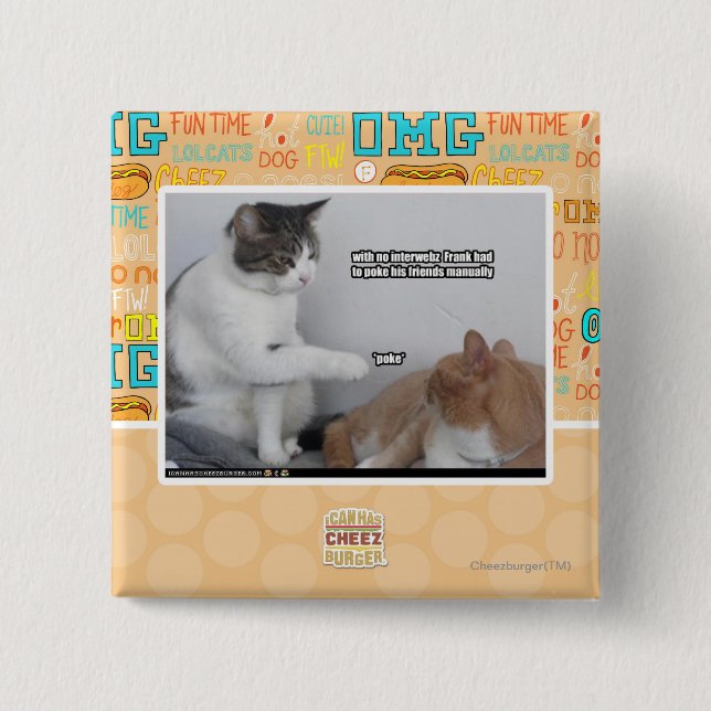 Badge Carré 5 Cm Poussée (Devant)