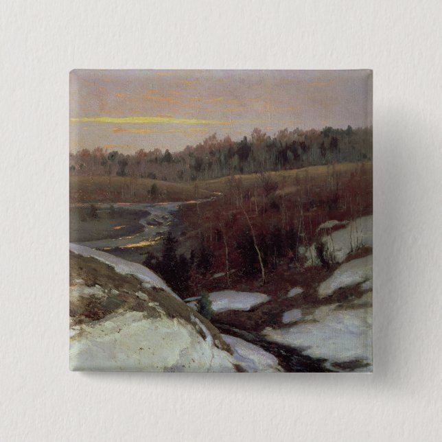 Badge Carré 5 Cm Premier Spring, 1905 (Devant)