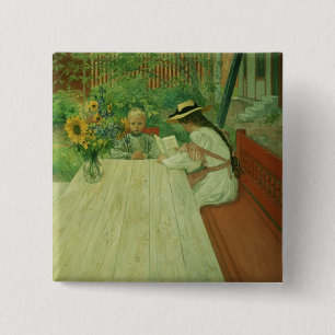 Badge Carré 5 Cm Première Lesson, 1903