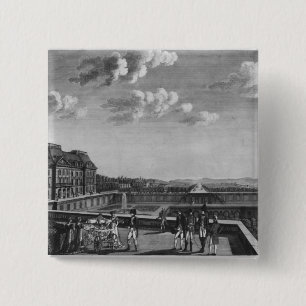 Badge Carré 5 Cm Premières étapes de roi de Rome