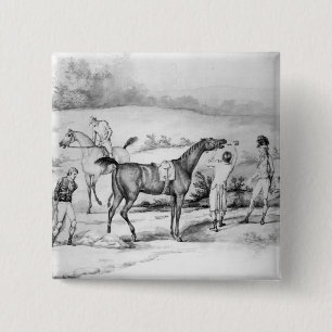 Badge Carré 5 Cm Préparation à une course