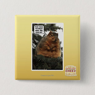 Badge Carré 5 Cm Préparez pour l'hiver