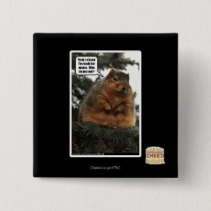 Badge Carré 5 Cm Préparez pour l'hiver