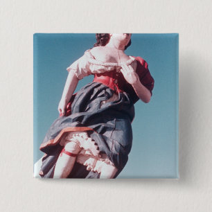 Badge Carré 5 Cm Prête-nom de bateau de navigation inconnu