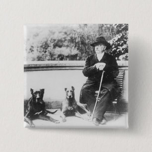 Badge Carré 5 Cm Prince Otto de Bismarck-Schoenhausen