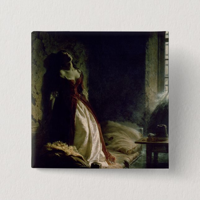 Badge Carré 5 Cm Princesse Tarakanova, 1864 (Devant)