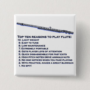 Badge Carré 5 Cm Principal 10 de cannelure