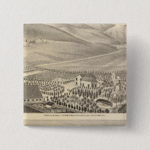 Badge Carré 5 Cm Propriétés de Dyer, Hupers