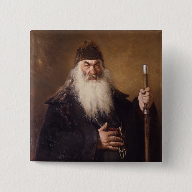 Badge Carré 5 Cm Protodiakon (Devant)