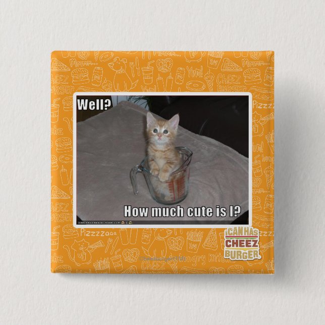 Badge Carré 5 Cm Puits ? (Devant)