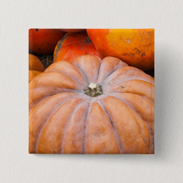Badge Carré 5 Cm Pumpkin Season (Devant)