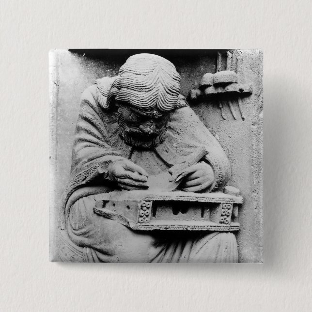 Badge Carré 5 Cm Pythagore (Devant)