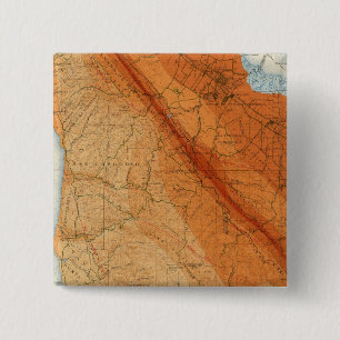 Badge Carré 5 Cm Quadrillage Père Noël Cruz montrant l'intensité, f