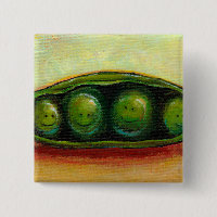 Quatre pois dans un art original unique