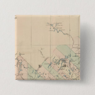 Badge Carré 5 Cm Québec