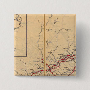 Badge Carré 5 Cm Québec 4