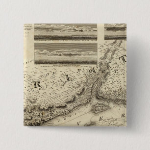 Badge Carré 5 Cm Québec, Canada 2