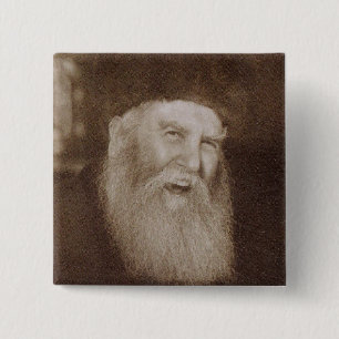 Badge Carré 5 Cm Rabbi Yosef Yitzchak Schneersohn