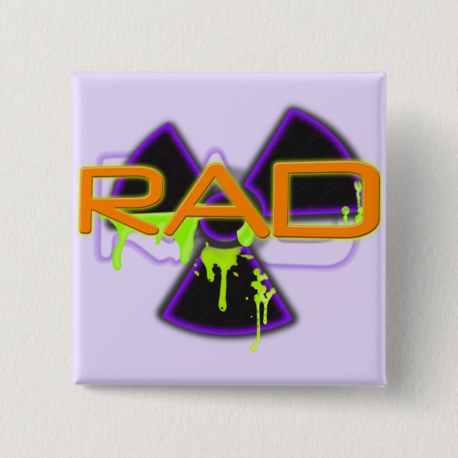 Badge Carré 5 Cm Rad (Devant)