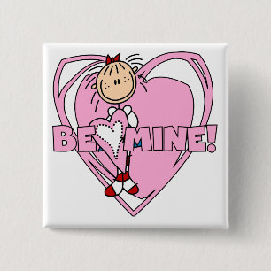 Badge Carré 5 Cm Ragdoll soit à moi Valentine