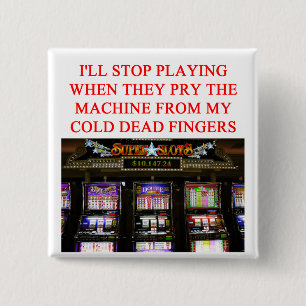 Badge Carré 5 Cm RAINE la machine à sous