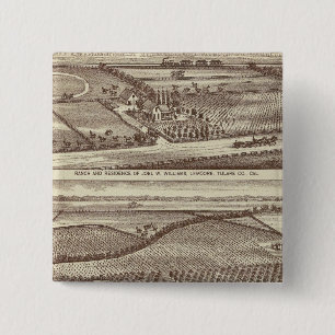 Badge Carré 5 Cm ranch de Lemoore, Armona