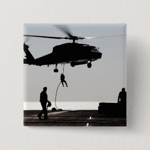 Badge Carré 5 Cm Rapide-corde de personnel hors d'un SH-60F