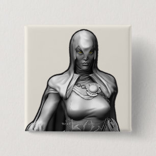 Badge Carré 5 Cm Raven