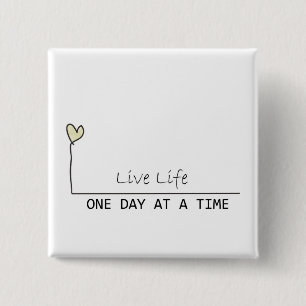 Badge Carré 5 Cm récupération simple