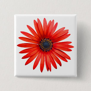 Badge Carré 5 Cm Red Devil