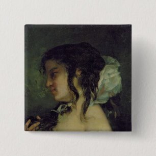 Badge Carré 5 Cm Réflexion, c.1864-66
