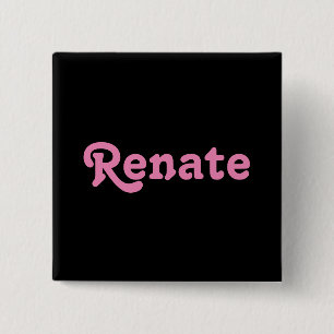 Badge Carré 5 Cm Renate de bouton