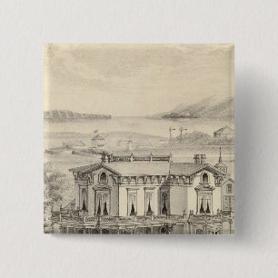 Badge Carré 5 Cm Résidence Emery, Oakland, Alameda Co