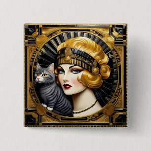 Badge Carré 5 Cm Rêves loraux et délices déco 3