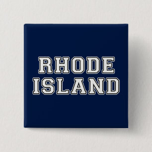 Badge Carré 5 Cm Rhode Island