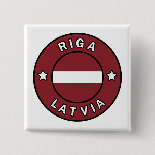 Badge Carré 5 Cm Riga Latvia