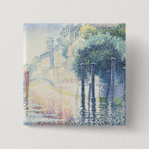Badge Carré 5 Cm Rio San Trovaso, Venise, 1903-4
