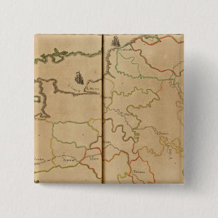 Badge Carré 5 Cm Rivières françaises