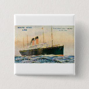 Badge Carré 5 Cm RMS Celtic