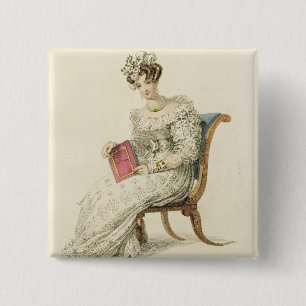 Badge Carré 5 Cm Robe de mariage, plat de mode du Repo d'Ackermann
