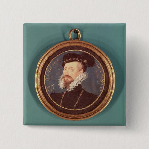 Badge Carré 5 Cm Robert Dudley, comte de Leicester (c.1532-88) 1576