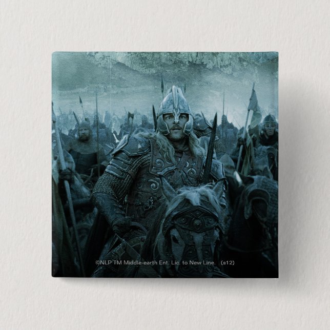 BADGE CARRÉ 5 CM ROHIRRIM™ (Devant)